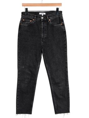 Re/done High-Rise Black Women’s Jeans